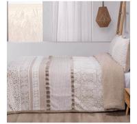 Edredón Sherpa Doko 065 Cachemir de MANTEROL con Tejido Térmico de Borreguito + 2 Fundas de Cojín de 50x70cm (Cama 150/160cm)