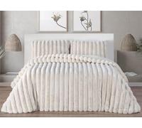 Edredón Sherpa Tipo Manta de Pelo con Relleno nórdico Lotus de MANTEROL (Cama 180 cm, C02)