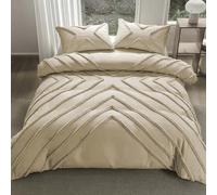 Edredón Sherpa Tuscan Manterol Beige 250x260 + 2 Fundas 50x70 (C07, Cama 150/160cm)