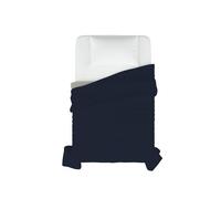 Edrojoón de verano Elegant blu oscuro/gris claro, doble pequeño