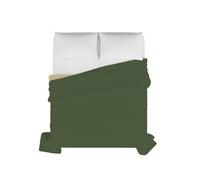 Edrojoón de verano Elegant verde oscuro/crema, doble
