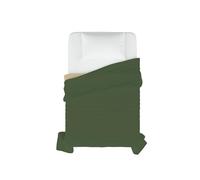 Edrojoón de verano Elegant verde oscuro/crema, doble pequeño
