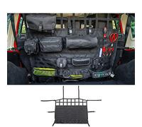 EDSARS Almacenamiento y Limpieza para Jeep Wrangler JK JL 2007-2023, Bolsa de Almacenamiento de Red de Aislamiento de Mascotas para Maletero de Coche, Accesorios para Jeep Wrangler,B Style