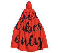 EdsfFehs Capa unisex con capucha y estampado alfabético de ortografía para Halloween, disfraz de cosplay para fiesta, carnaval, eventos temáticos