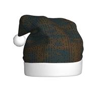 EdsfFehs Gorro de Navidad con estampado de código de programación 1, gorro de vacaciones para Año Nuevo, fiesta de Navidad, decoraciones de cosplay