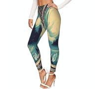 EdsfFehs Not All Who Wander are Lost 1 - Leggings elásticos para mujer, no se transparentan, Negro, XL