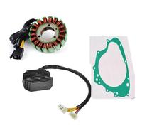 EDSXWUN Bobina Estator Motocicleta Compatible con Suzuki para GS500 2001 2002 Kit De Juntas para Bobina De Estator De Magneto De Motocicleta, Regulador, Rectificador, Bobina De Estator 31401-01D10