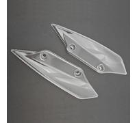 EDSXWUN Moto Deflector Lateral Compatible con S1000RR 2015 2016 2017 2018, 2 Piezas De Carenado De Parabrisas para Motocicleta, Cubierta De ala Delantera, Alerones Aerodinámicos, Alerón Lateral