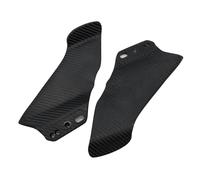 EDSXWUN Moto Deflector Lateral Compatible con Yamaha para T-MAX530 para YZF-R3 para YZF-R6 2 Espejos Retrovisores Fijos para Alerones Aerodinámicos.