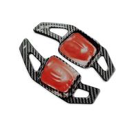 EDSXWUN Paletas del Cambio Compatible con VW para Passat 2018-2021 para Tharu 2019-2021 para Golf 8 2021 Paletas De Cambio De Marchas De Coche Accesorios De Paletas De Volante