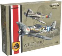 Edualdo EDU11199 1/48 Dual Combo Vil Desu Episodio III Antes del choque del Tercer Imperio Fw190A-8, Fw190D-9 Modelo de plástico