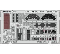 EDUARD 491427 PHOTODECOUPÉ AVIÓN MEJORA F4U-1A MAGIC FACTORY 1/48