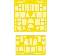 Eduard Accesorios Jx153-1 :3 2 P-61A/B Para Hobby Boss - Lámina Máscara - Nuevo