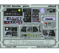 Eduard Accessories 32545-1 :3 2 F-4D Phantom II Interior para Tamiya Kit - Ät