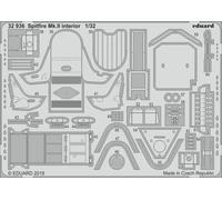 Eduard Accessories 32936 1 :3 2-Spitfire Mk.ii Interior para Revell - Nuevo