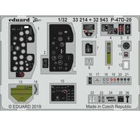 Eduard Accessories 33214 1 :3 2-P-47D-20 para Trumpeter - Nuevo