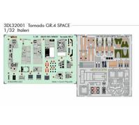 Eduard Accessories 3DL32001-1 :3 2 Tornado GR.4 Space 1/32 para Italeri - Nuevo