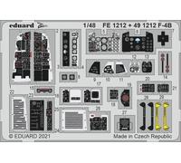 Eduard Accessories 491212 - 1:48 F-4B 1/48 para Tamiya - Nuevo