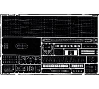 Eduard Accessories 53002-1 :3 50 Acorazado Bismarck Fotoätzsatz -