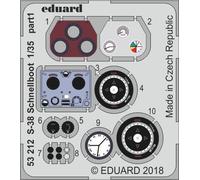 Eduard Accessories 53212-1 :3 5 Pe Set S-38 Lancha Rápida para Italeri - Nuevo