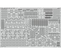 Eduard Accessories 53305-1 :3 50 Hms Ark Royal 1939 Parte 1 i Love Kit - Nuevo
