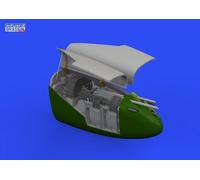 Eduard Accessories 648790 - 1:48 P-38J Nariz Gun Bay Print para Tamiya - Nuevo