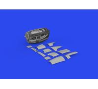 Eduard Accessories 648936 - 1:48 P-38J Izquierda Motor Print 1/48 Tamiya - Nuevo