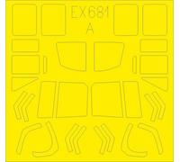 Eduard Accessories EX681 - 1:48 UH-1N Tface para Kitty Hawk - Nuevo