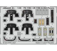 Eduard Accessories FE1196 - 1:48 IA-58A Pucara 1/48 para Cinético - Nuevo