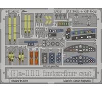 Eduard Accessories FE245 - Accesorios para maquetas Heinkel HE 111, Set Interior