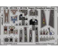 Eduard Accessories Fe776 - 1:48 Súper Etendard Interior Para Cinético -
