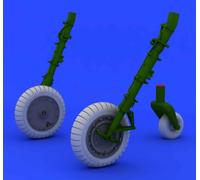 Eduard Brassin Ruedas Focke-Wulf FW 190F-8 Aplanadas 1:32 Kit Revell Kit