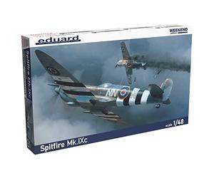 Eduard EDK84183 Kit 1:48 Weekend-Spitfire Mk.IXc Modelo a Escala, Color Moldeado