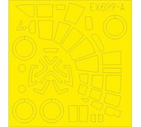 EDUARD EX699 MÁSCARA HEINKEL HE 111Z TFACE ICM 1/48