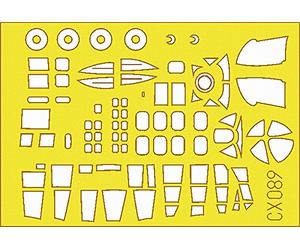 Eduard Masks 1:72 - He 111 1/72 (Italeri) - EDMCX089