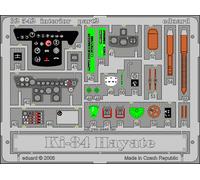 Eduard - Nakajima Ki-84 Hayate Interior Hasegawa Kit Fiebre Del Grabado 1 :3 2