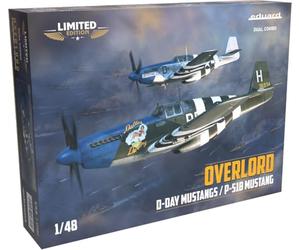 Eduard - overlord d-day mustangs p-51b mustang 1/48 - eduard 11181