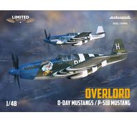 Eduard Plastic Kits 11181 - 1:48 Overlord: Día D Mustangs / P-51B MUSTANG Dual
