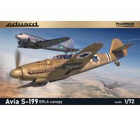 Eduard Plastic Kits 70152 - 1:72 Avia S-199 Erla Canopy Paquete Profesional -