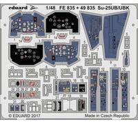 Eduard Sukhoi Su-25UB / Ubk Interior Cabina Fiebre Del Grabado 1:48 Smer
