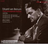 Eduard VAN BEINUM: Joseph Haydn, Symphonies N° 94, 96, 97 - Anton Bruckner: Symphonie N° 7 [CD de audio] Eduard van Beinum, Ro