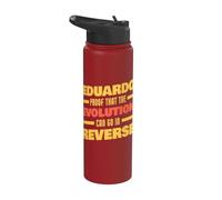 Eduardo Evolution puede ir al revés diciendo gracioso Eduardo Stainless Steel Insulated Water Bottle