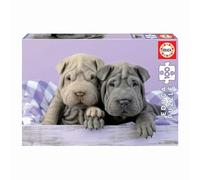 Educa - 100 ¡Buenos días!. Set de 2 Puzzles con 100 Piezas. Medida aproximada una Vez montados: 40 x 28 cm. Compuesto por Grandes Piezas Perfectamente acabadas. A Partir de 6 años (18063)