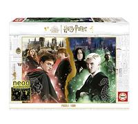 Educa - Puzzle de 1000 Piezas para Adultos | Harry Potter Neon Puzzle 2. Incluye Pegamento Fix Puzzle para Poder pegarlo una Vez finalizado | A Partir de 14 años (19489)