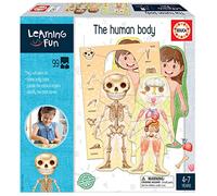 Educa 18842 Learning is Fun, Der menschliche Körper Lernspiel für Kinder AB 4 Jahren