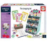 Educa 18843 Learning is Fun, Lista de la Compra, Juego Educativo para niños a Partir de 5 años