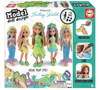 Educa 19169 My Model Doll Design Fantasy Muñeca DIY Muñeca DIY Muñecas DIY Kit de Manualidades para niños a Partir de 6 años