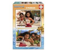 Educa Borrás – 2 puzzles cartón Vaiana 2 – 100 piezas, 40 x 28 cm – A partir de 6 años