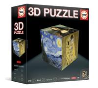 Educa - 3d puzzle arte - el reto puzzlero en forma de cubo con 216 pie