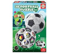 Educa - 3D Puzzle Balón con 32 Piezas y con el Que podrás Jugar | Podrás Monta Distintas Formas. A Partir de 6 7 8 años (19210)